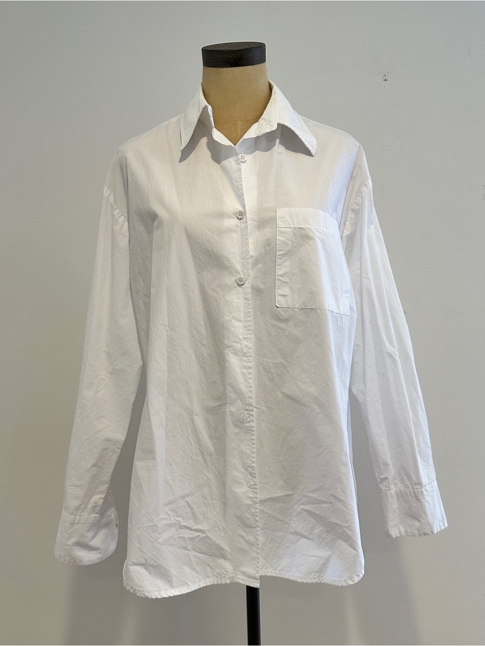 Frankie Shop White Button Down Shirt Size XS